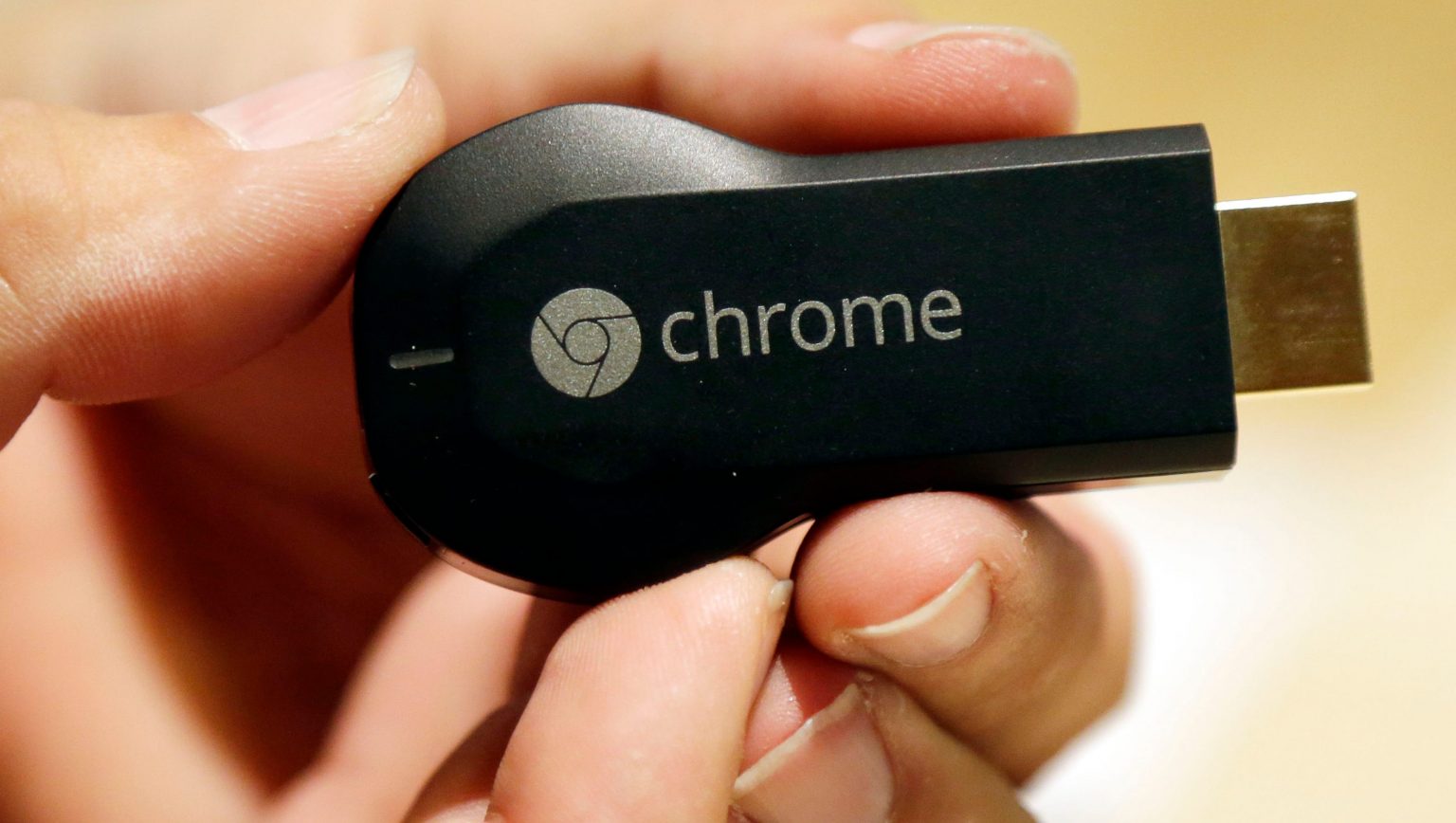 google chromecast remote control light on