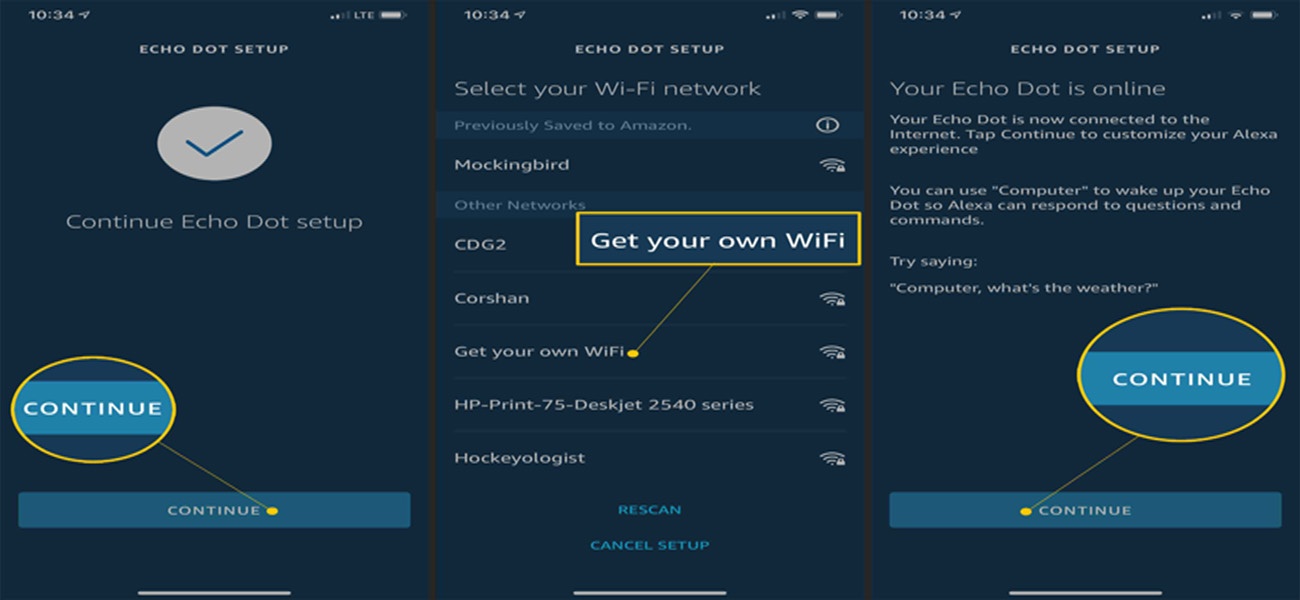 How To Connect Alexa To Wifi Through The App
