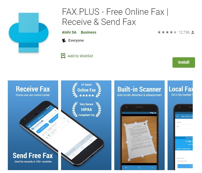 Online Fax to Send Message - Learn How to Download the FAX.PLUS App