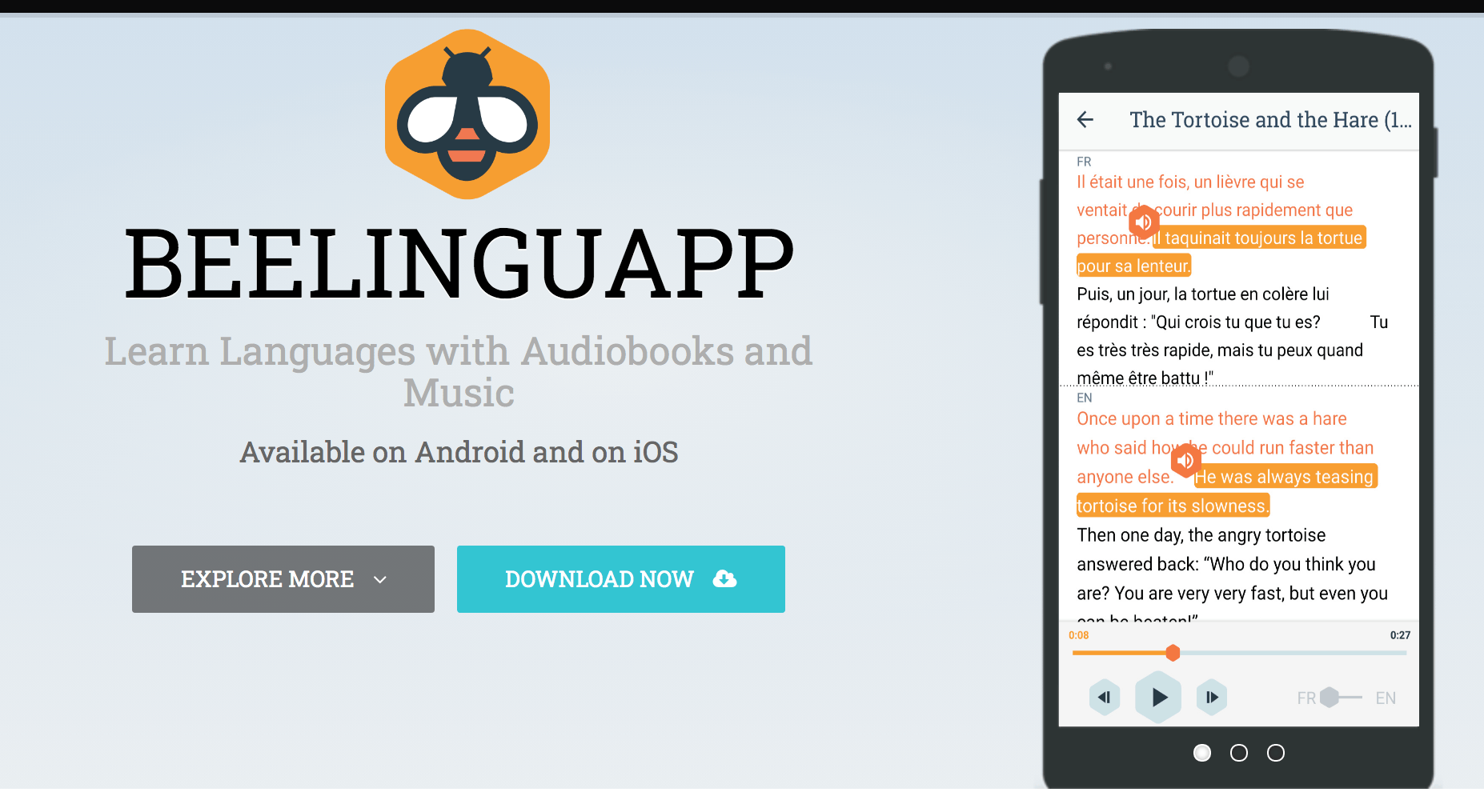 beelinguapp available in