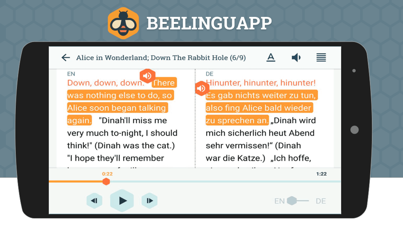 Beelinguapp - Study New Languages with this App