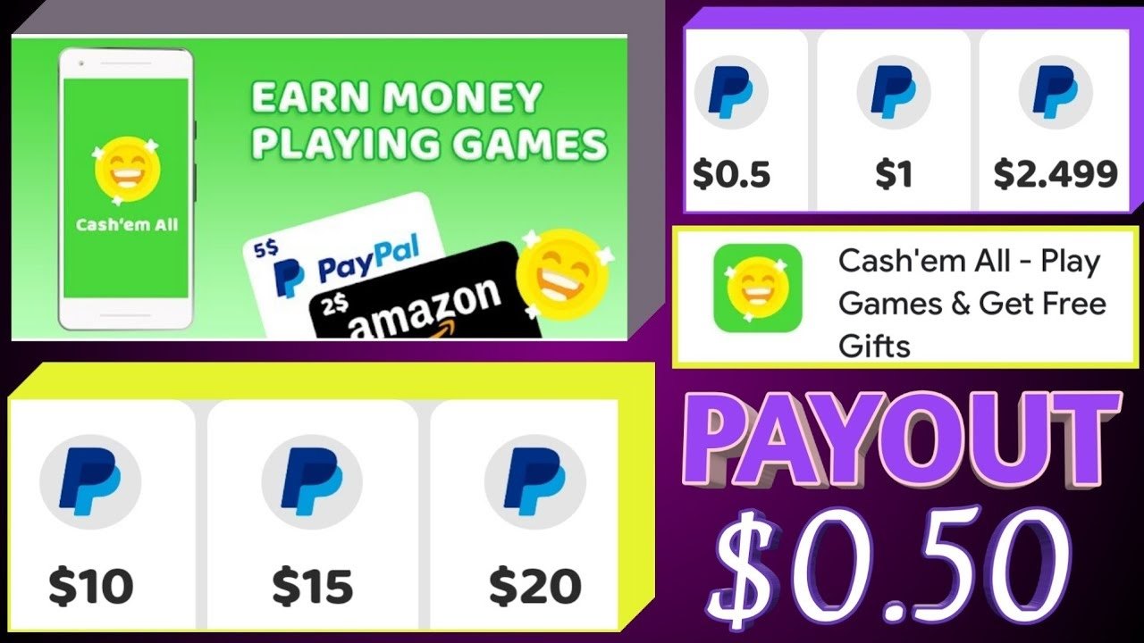 Cash’em All - Earn While Having Fun