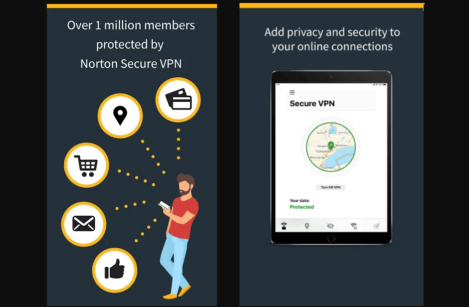 Norton Secure VPN - Protect Wi-Fi Networks