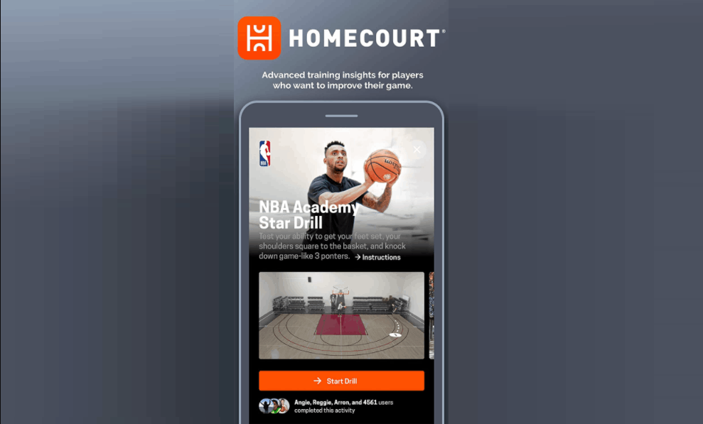 HomeCourt: The App to Enhance Basketball Skills