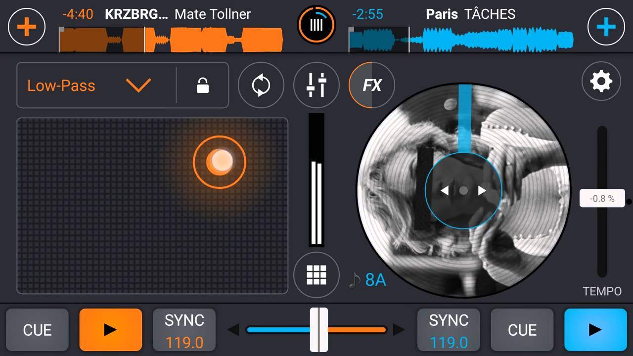 cross dj app for android