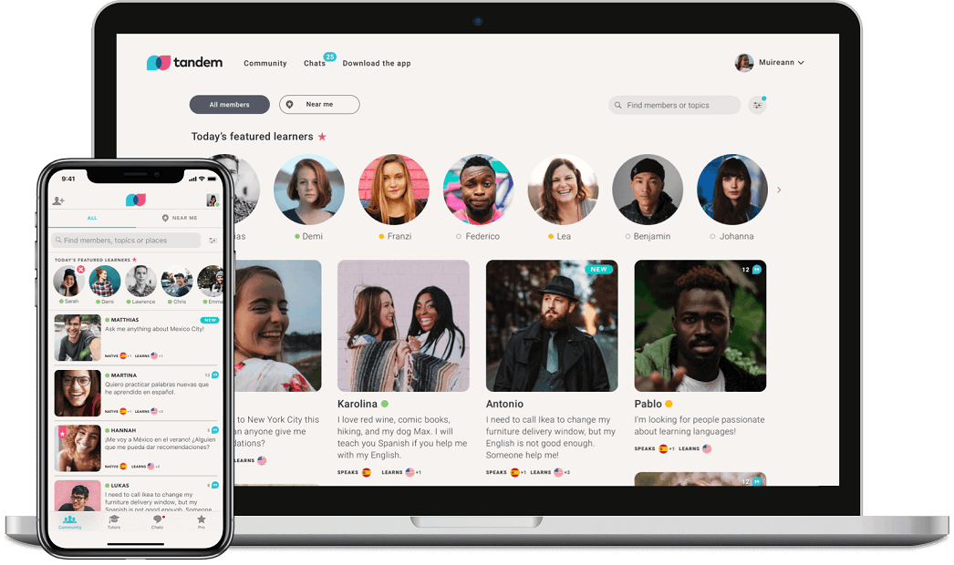 Tandem App - Learn With A Native Speaker