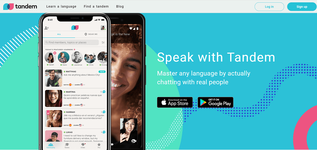 Tandem App - Learn With A Native Speaker