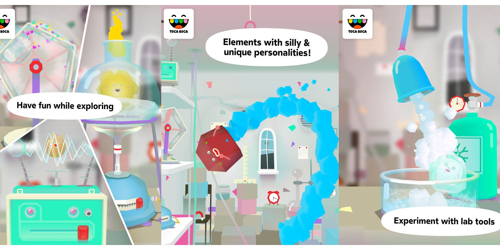 Become A Scientist With The Toca Lab: Elements App