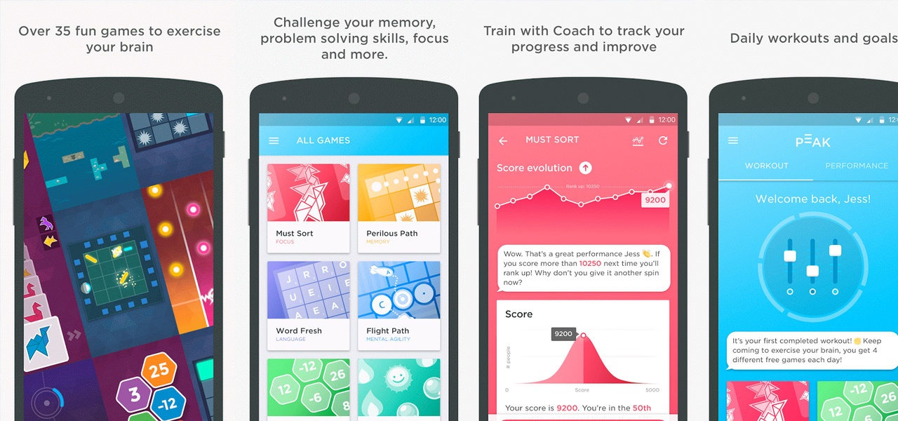 Peak App - Brain Games & Training