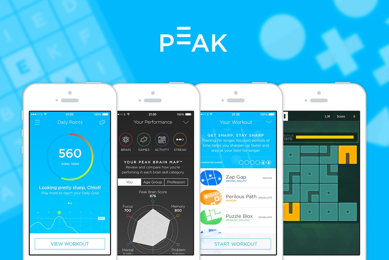 Peak App - Brain Games & Training