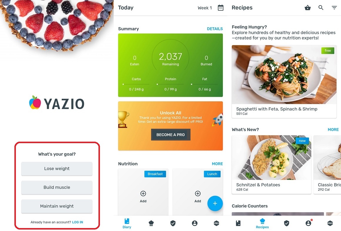 YAZIO - See How To Download This Calorie Counter