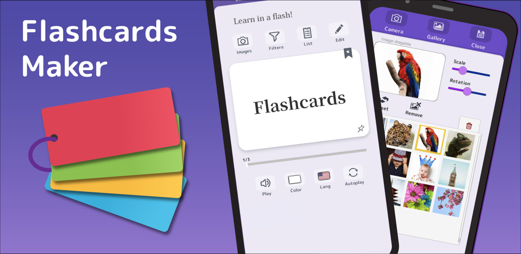 Flashcards Maker - The Best Way To Learn