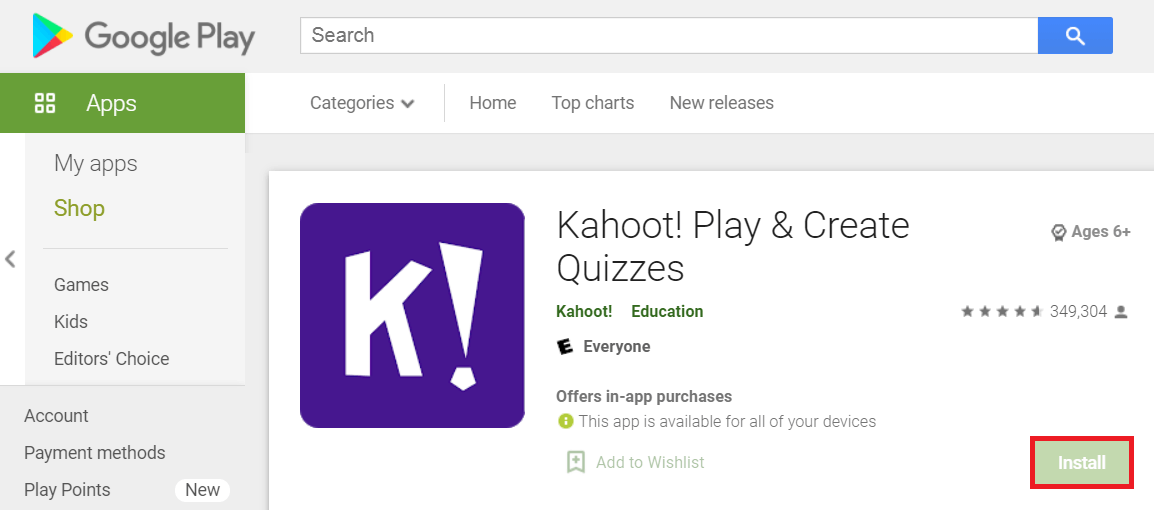 Kahoot! - Create Quizzes