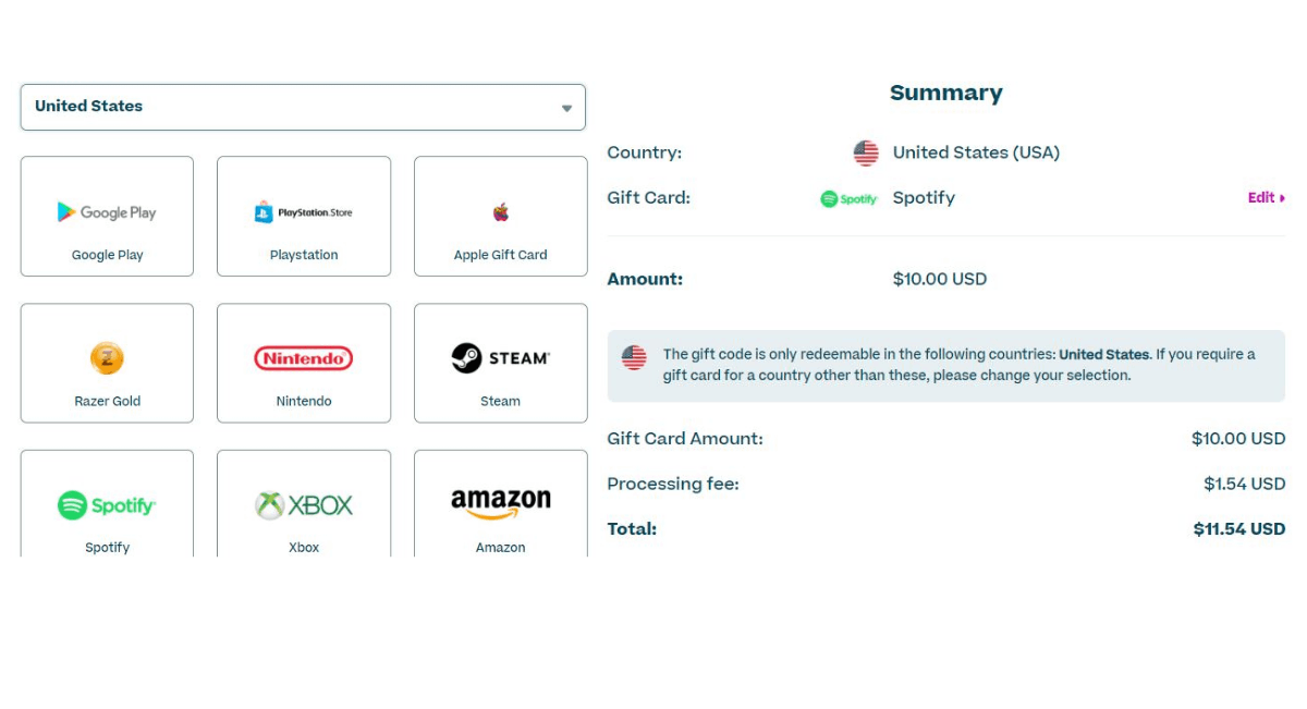 Learn How To Buy Gift Cards With Ding