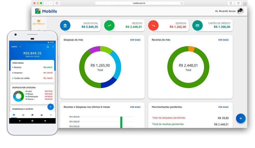 Mobills App - Financial Control