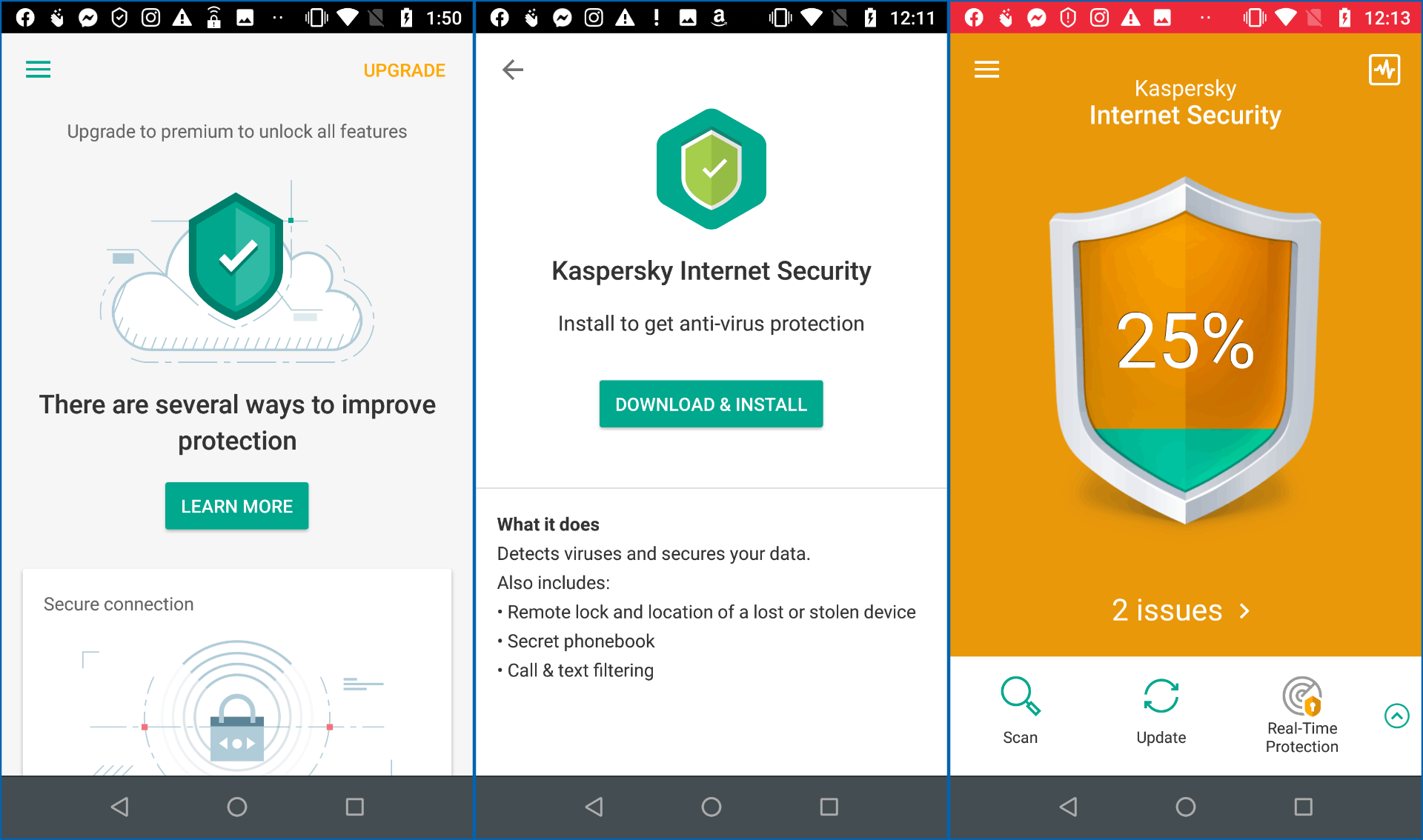 Kaspersky App - Protect Phones with this AntiVirus App