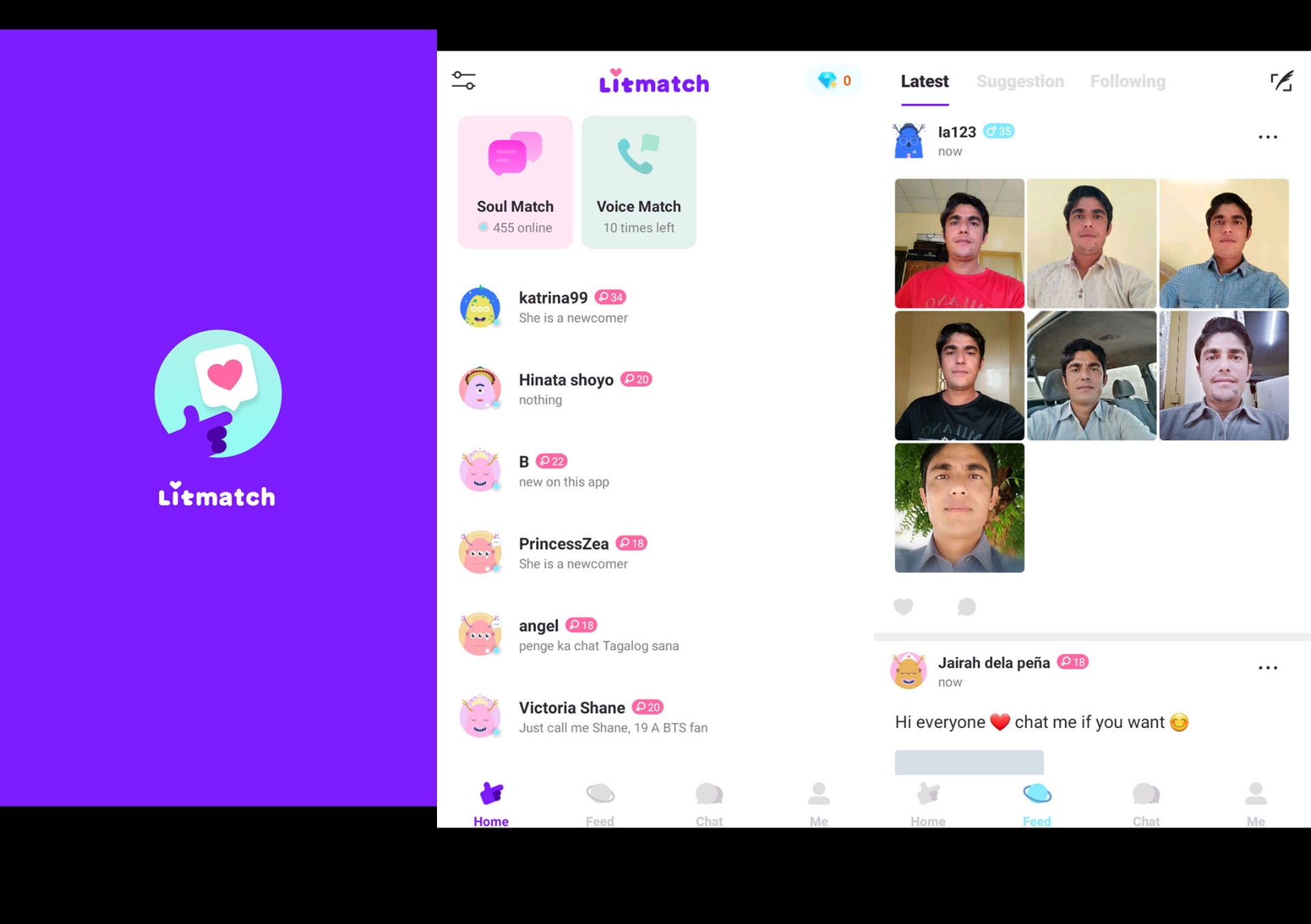 Litmatch App - Make New Friends