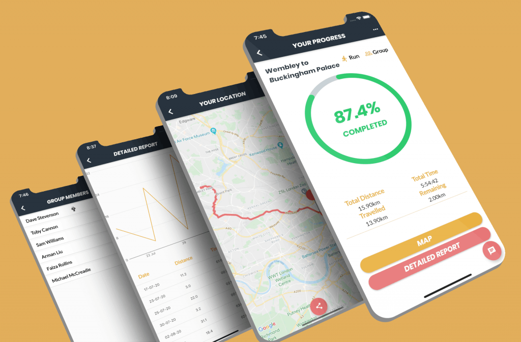 Myles App - Bike & Walk Fitness Challenges