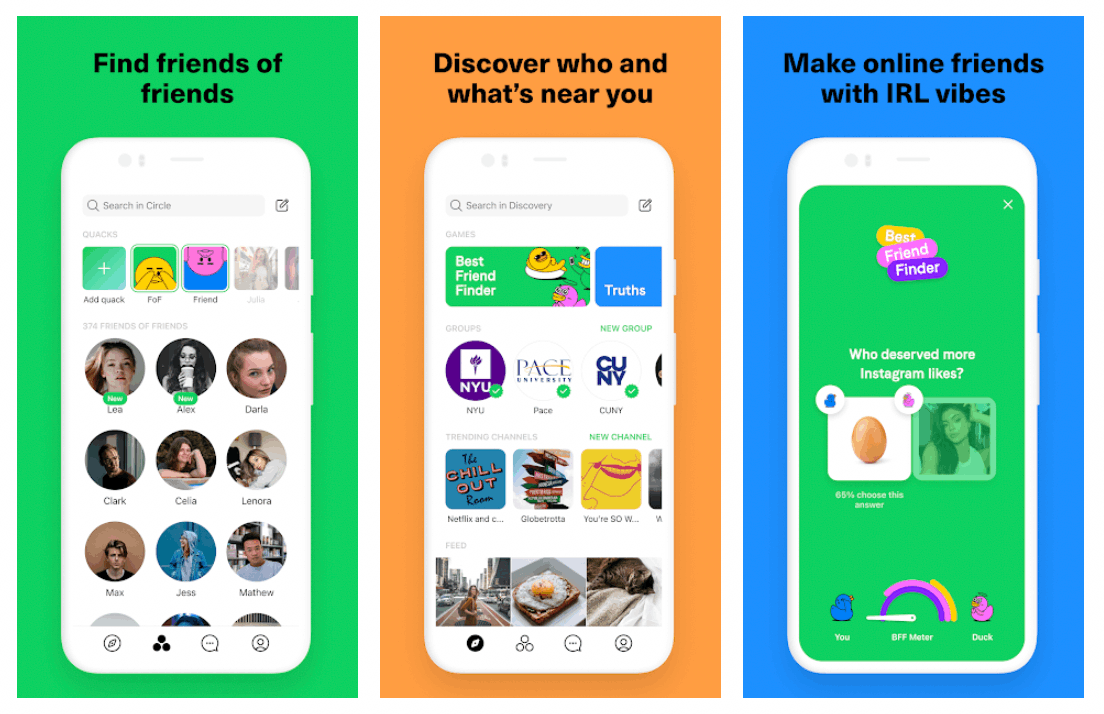 Quack App - Make Real Friends Online