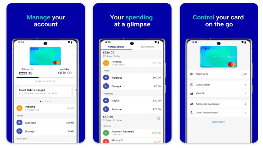 Build Better Credit With the Aqua Credit Card App