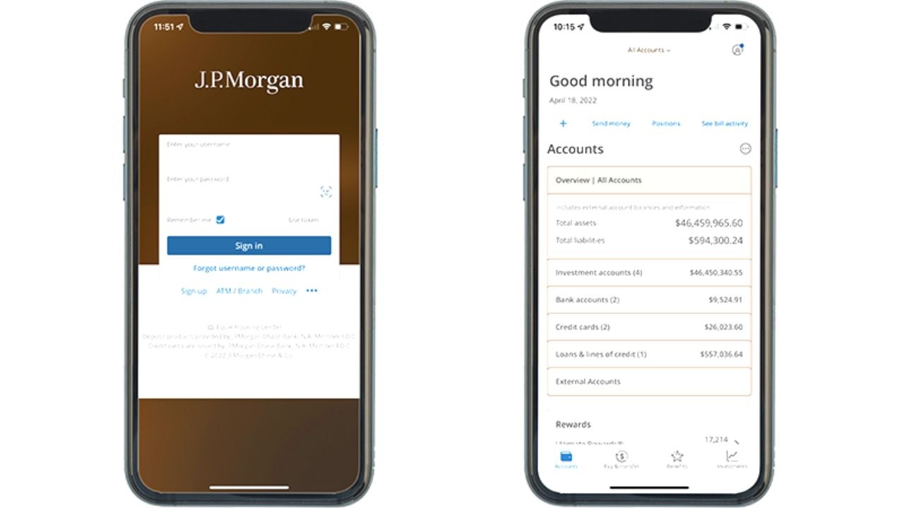 How to Manage J.P. Morgan Chase Accounts With the App
