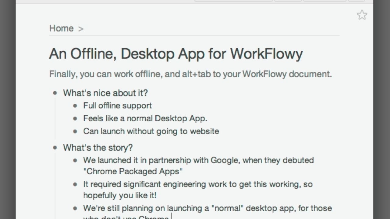 Learn How to Use Workflowy Desktop App