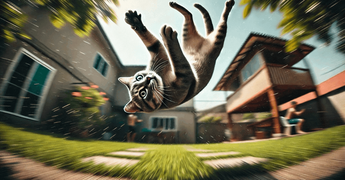 The Real Reason Why Cats Always Land on Their Feet