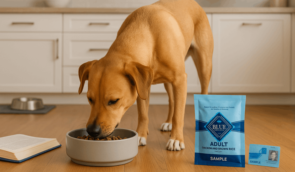 How to Request Blue Buffalo Dog Food Samples