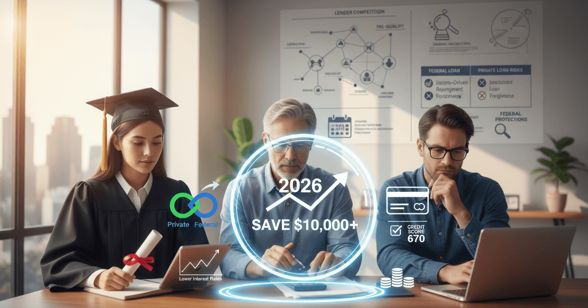 Student Loan Refinancing in 2026: Strategies to Potentially Save Over $10,000