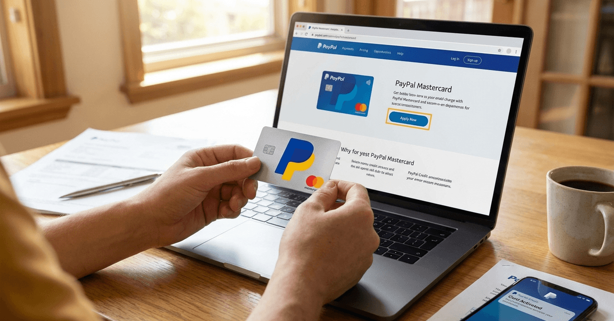 Learn How to Apply for a PayPal Mastercard Online