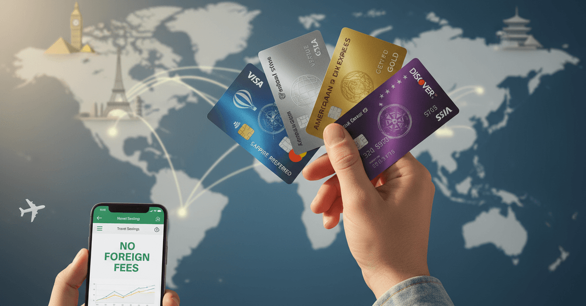 Best Travel Credit Cards With No Foreign Transaction Fees