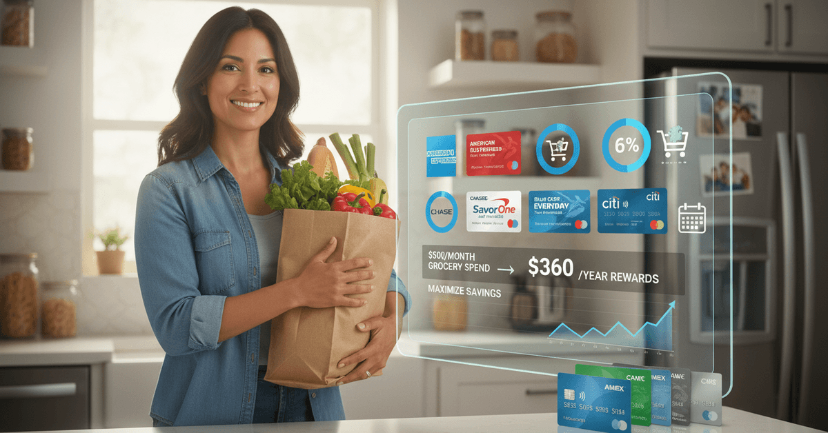 Best Cashback Credit Cards for Groceries — Up to 6% Back