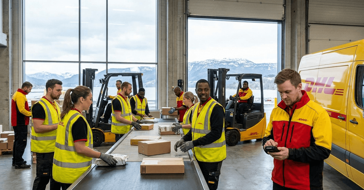 DHL-karriere i Norge: Din guide til trygge og fleksible jobber