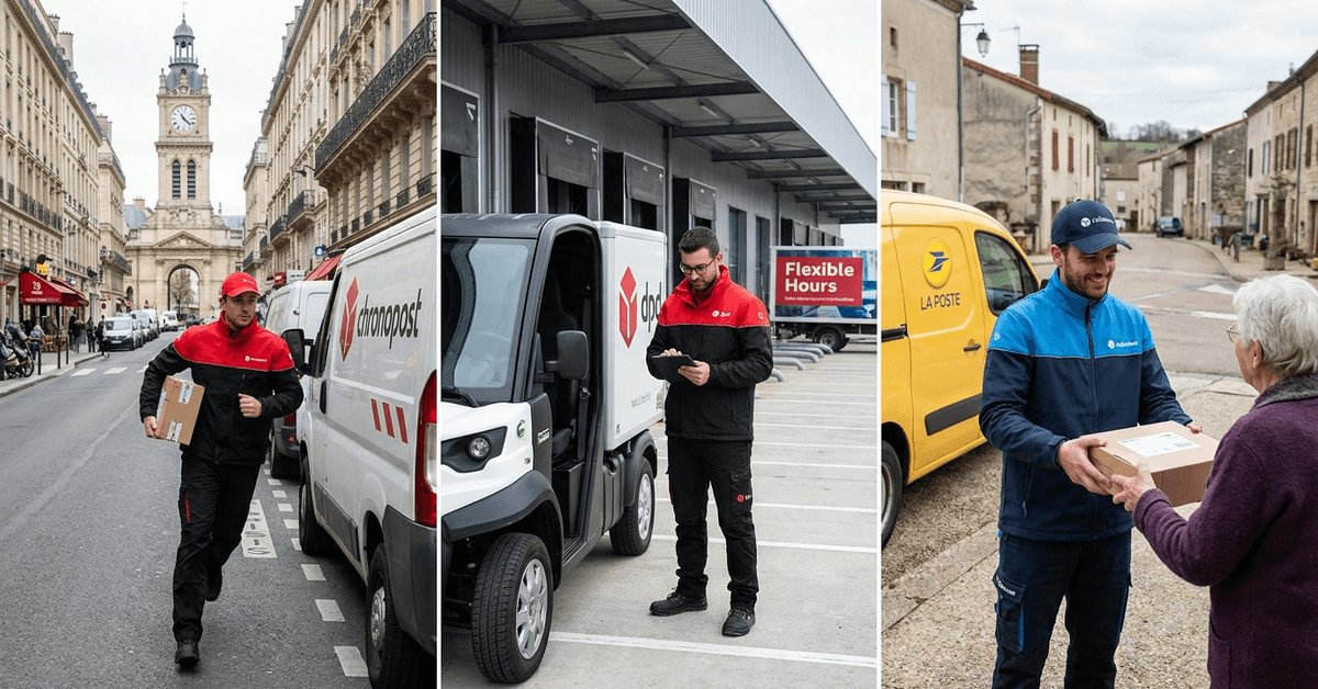 Chronopost vs DPD vs Colissimo: Choose the Best Delivery Driver Job in France for Steady Income